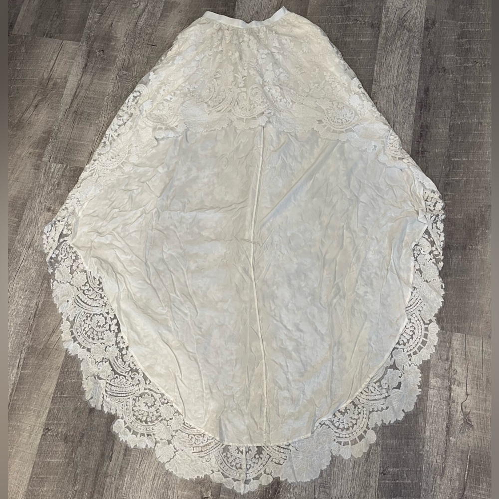 LoveShackFancy Wedding Halsey Skirt Size 4